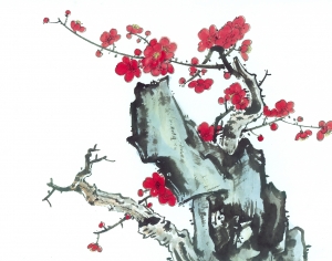 新中式植物装饰画-ID:775743969