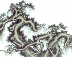 新中式植物装饰画-ID:764235971