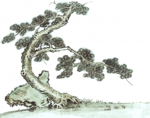 新中式植物装饰画-ID:814358001
