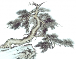 新中式植物装饰画-ID:821165085