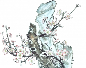新中式植物装饰画-ID:845242029