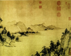 新中式植物装饰画-ID:106791029