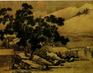 新中式植物装饰画-ID:313697103