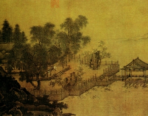 新中式植物装饰画-ID:695595986
