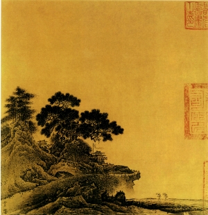 新中式植物装饰画-ID:486912013