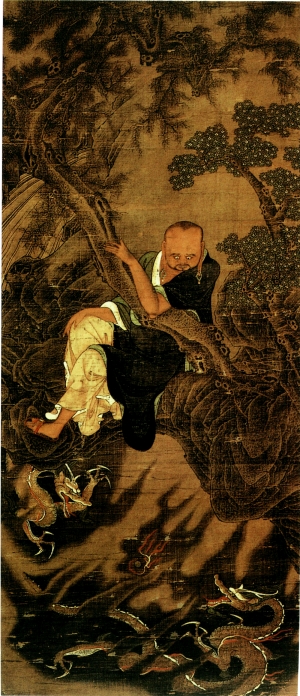 新中式风景装饰画-ID:432159908