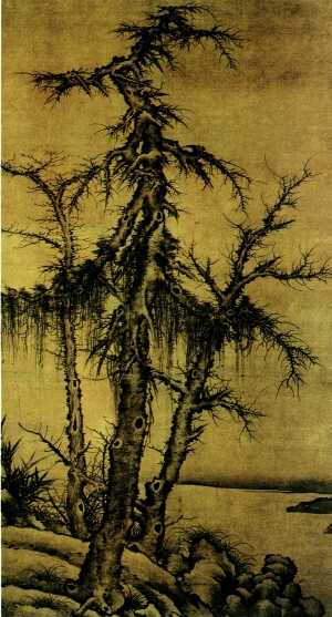 新中式风景装饰画-ID:524349938