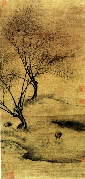 新中式风景装饰画-ID:889013052