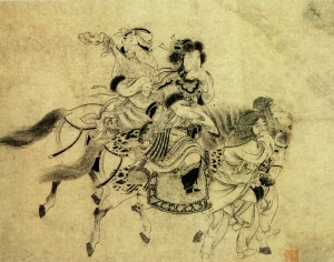 新中式风景装饰画-ID:510375021