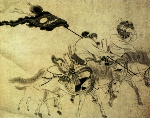 新中式风景装饰画-ID:878710035