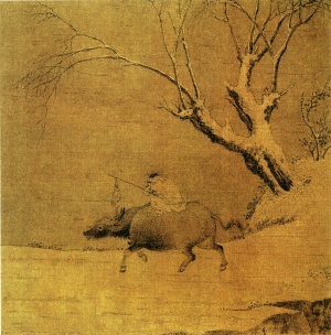 新中式风景装饰画-ID:888185021
