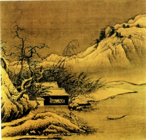 新中式风景装饰画-ID:198962939