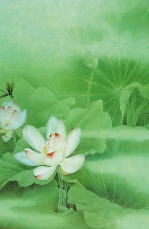新中式风景装饰画-ID:911207912