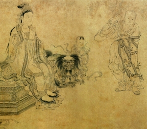 新中式风景装饰画-ID:675614123