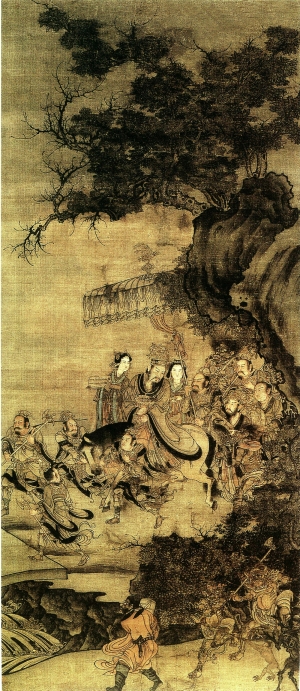 新中式风景装饰画-ID:710036993