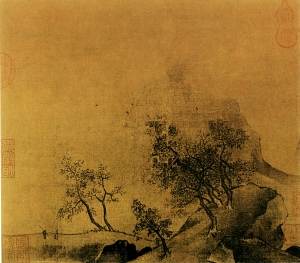 新中式风景装饰画-ID:865811114