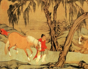 新中式风景装饰画-ID:156069041