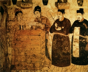 新中式风景装饰画-ID:154639968