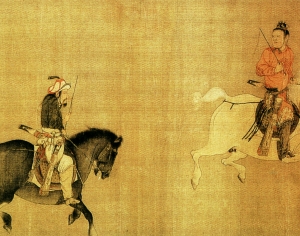 新中式风景装饰画-ID:273444896