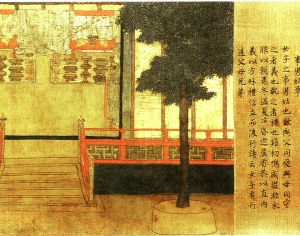 新中式风景装饰画-ID:690272093