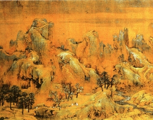 新中式风景装饰画-ID:326283937