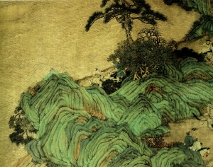 新中式风景装饰画-ID:898089891