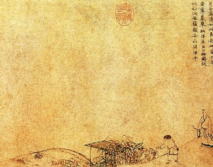 新中式风景装饰画-ID:508201131