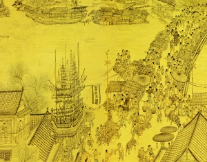 新中式风景装饰画-ID:966137894