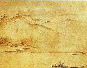 新中式风景装饰画-ID:751636034