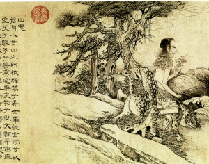 新中式风景装饰画-ID:266621141