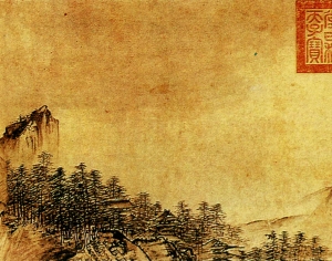 新中式风景装饰画-ID:273642065