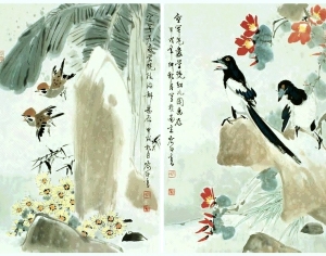 新中式装饰画-ID:759824042