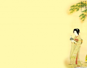 日式人物装饰画-ID:185374988