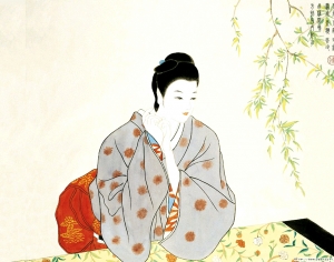 日式人物装饰画-ID:377305983