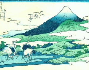 新中式风景装饰画-ID:374180086