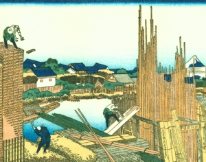 新中式风景装饰画-ID:604652885