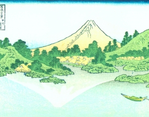 新中式风景装饰画-ID:448584087