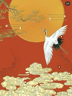 新中式装饰画-ID:400439984