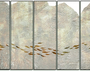 新中式装饰画-ID:407443056