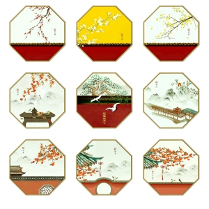 新中式装饰画-ID:692038065