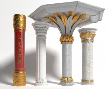 New Chinese Style Column-ID:379205947
