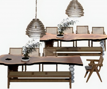 New Chinese Style Tea Tables And Chairs-ID:751496081