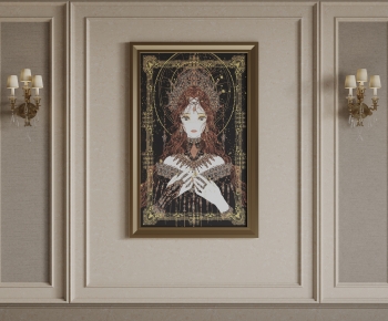 French Style TV Wall-ID:999742983