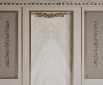 French Style TV Wall-ID:491884954