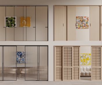 Modern Sliding Door-ID:253237012