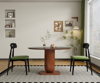 Modern Dining Table And Chairs-ID:988295082