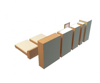 Modern Double Bed-ID:148900033