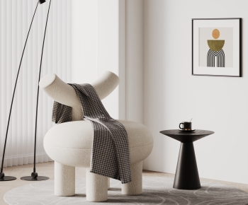 Modern Single Sofa-ID:436220885