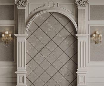 French Style TV Wall-ID:541066886