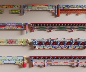 Chinese Style Building Component-ID:166698934
